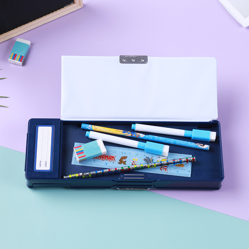 クリエイティブ電卓付きペンケース 男の子用 両面多機能文具箱 - Scientific Calculator For Secondary School のレビューと価格