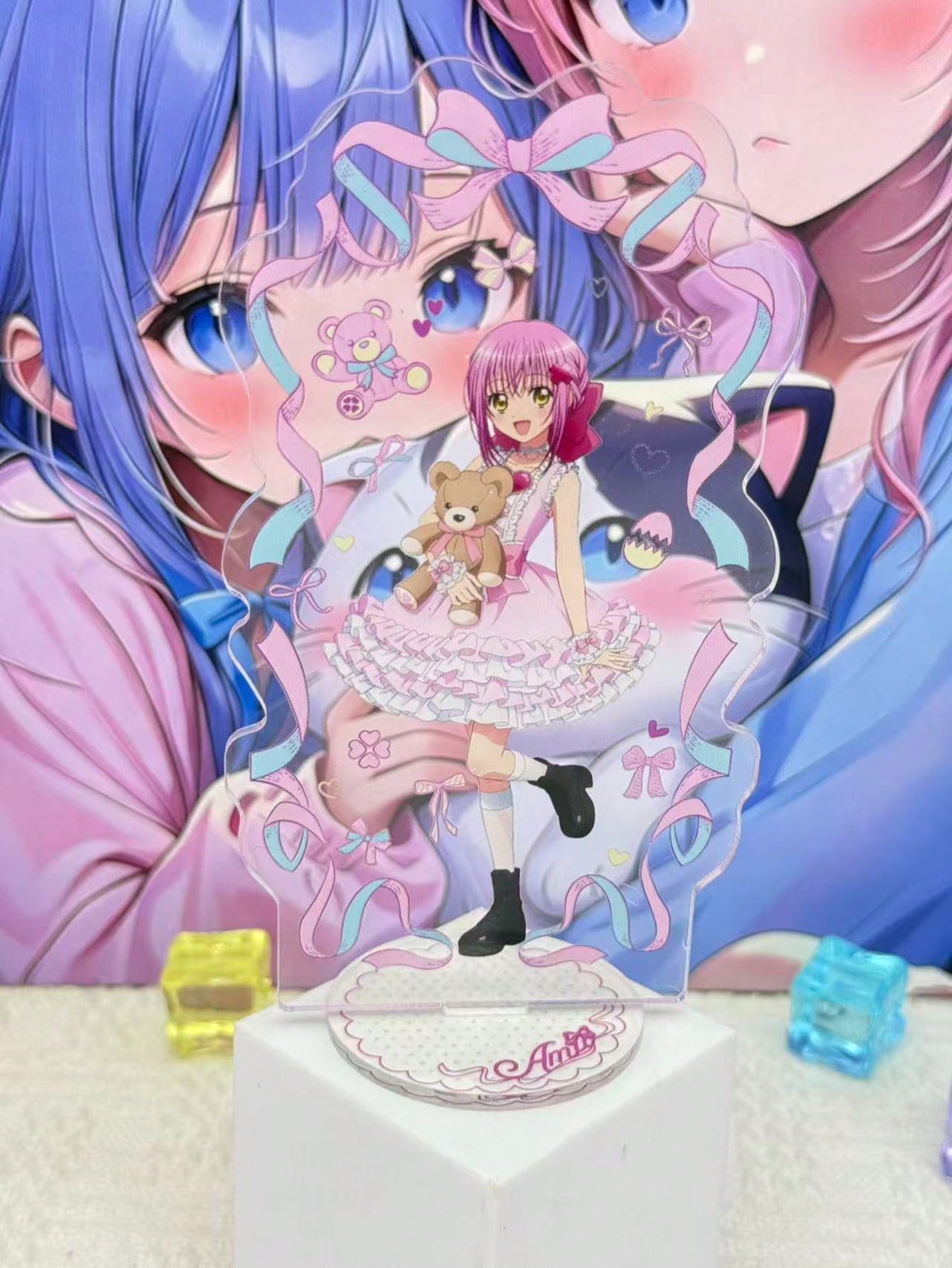 アニメのアクリル製スタンド、かわいいキャラクターのディスプレ - Desk Accessories のレビューと価格