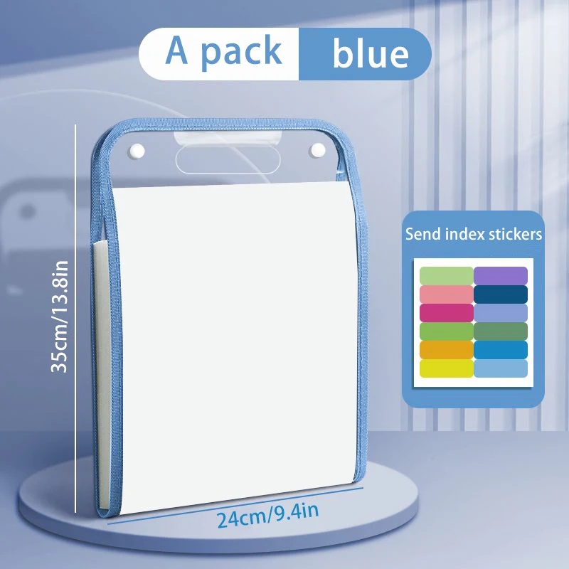 A4サイズのポータブル縦型拡張式ファイルオーガナイザー1個、 - Expandable Accordion File Folder 13 Pockets のレビューと価格