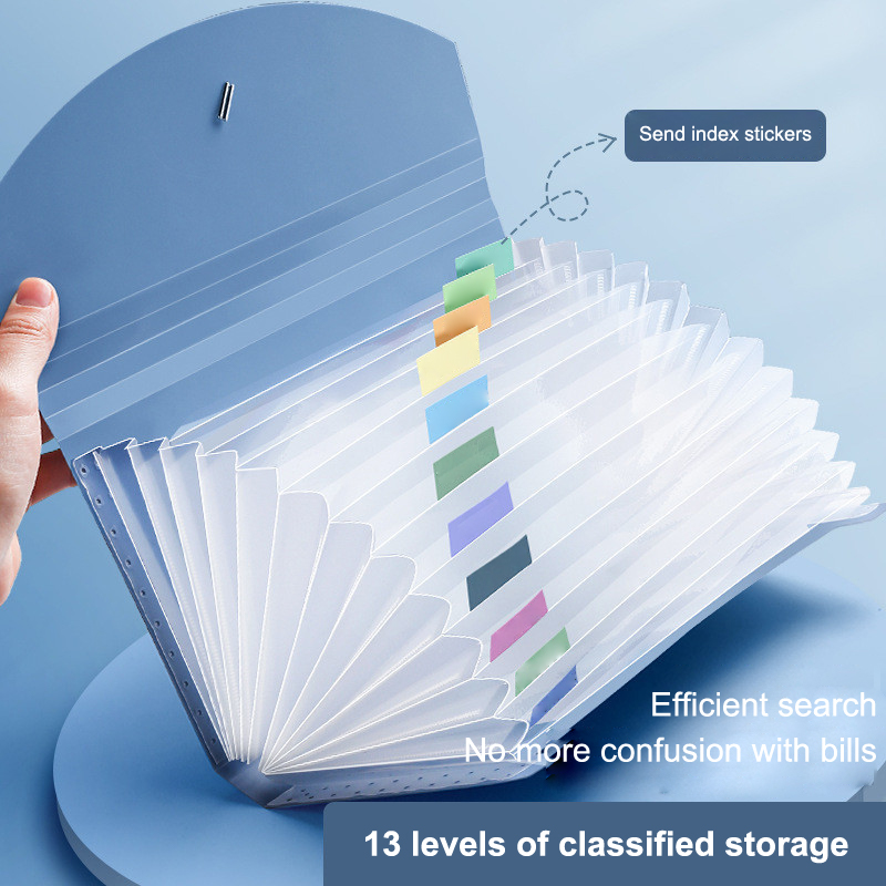 ～13ポケット付き、拡張可能なファイルフォルダー、アコーディ - Expandable Accordion File Folder 13 Pockets のレビューと価格