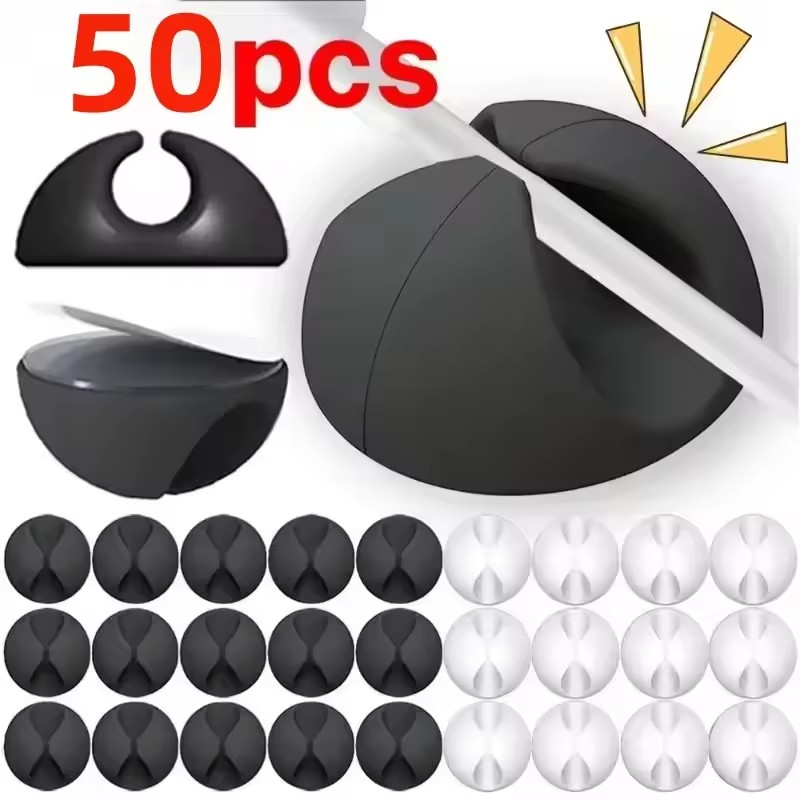 5個入り/50個入り ミニケーブル巻き取り式収納ケース US - Desk Accessories のレビューと価格