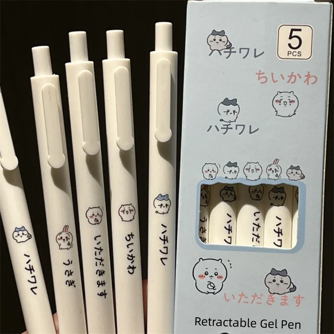 かわいいちいかわジェルペンセット |   0.5mmの黒イン - School Supplies のレビューと価格